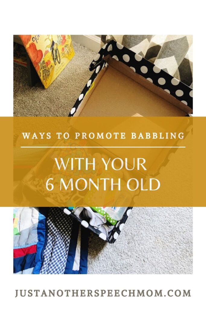 Did you know babbling can emerge as early as 6 months? Check out tips for fun and easy ideas on how to promote babbling with your little one.